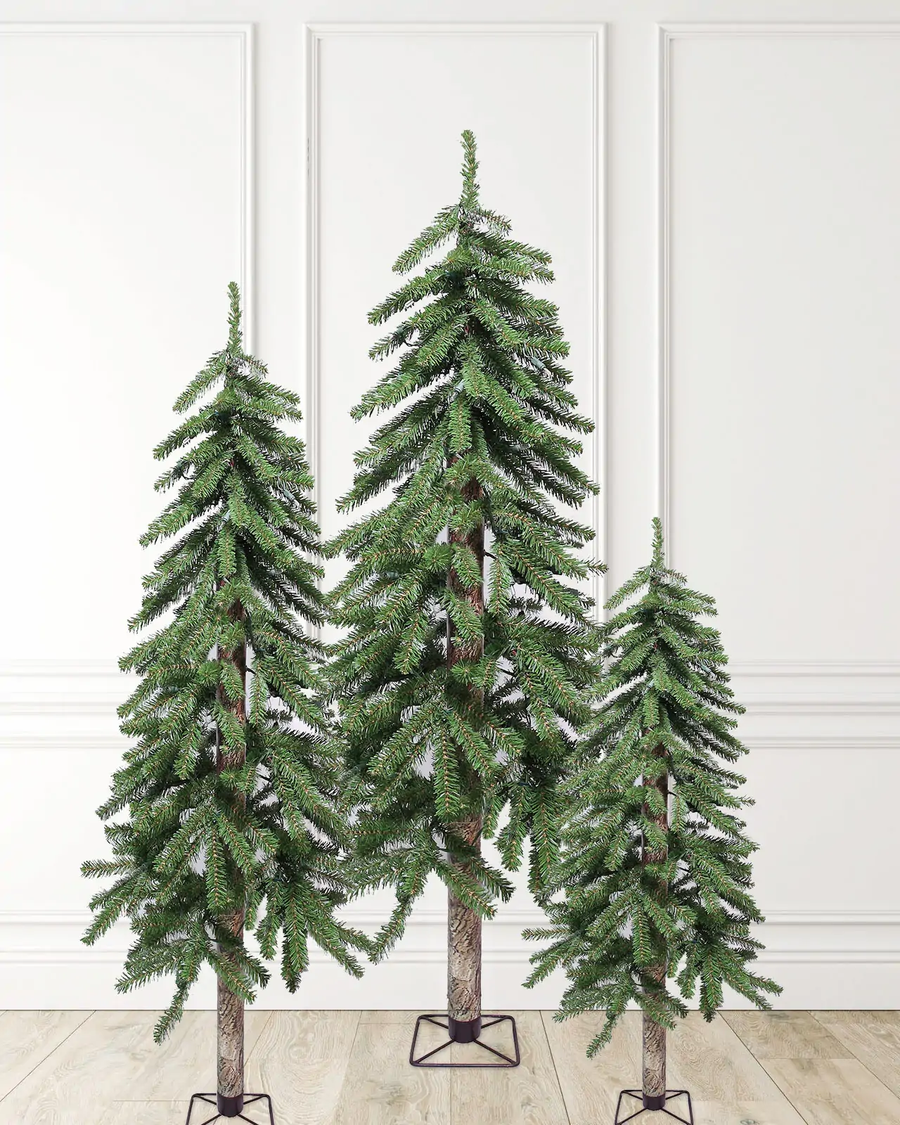 Pre-Lit Green Alpine Tree