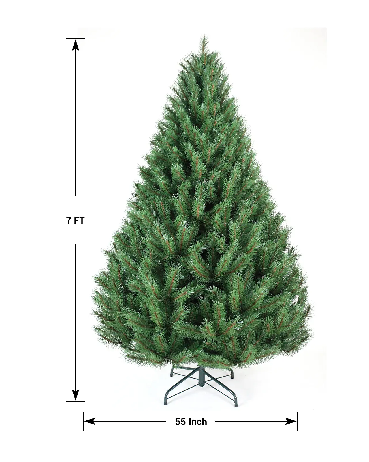 Pre-Lit Green Spruce Tree