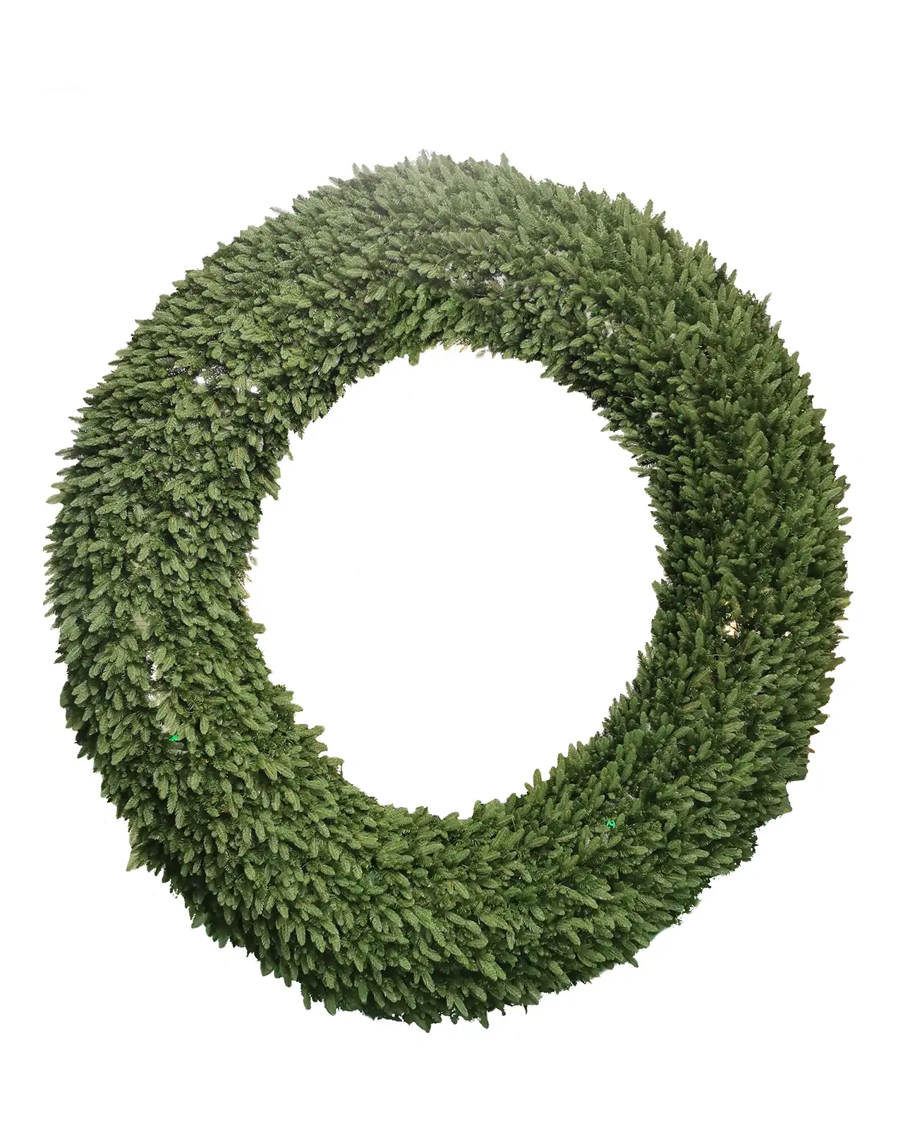 Pre-Lit Giant Wreath- Decorated