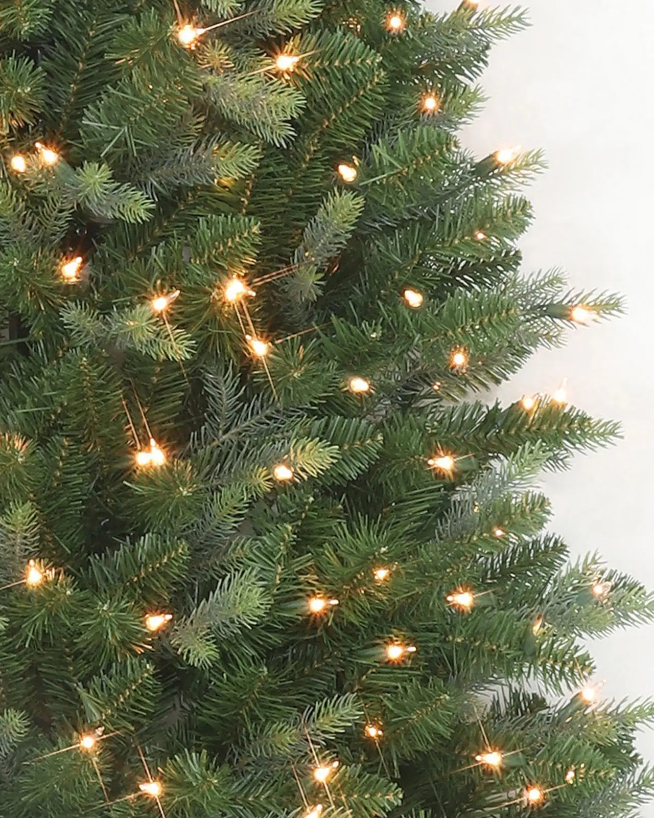 Pre-Lit Green Half Tree