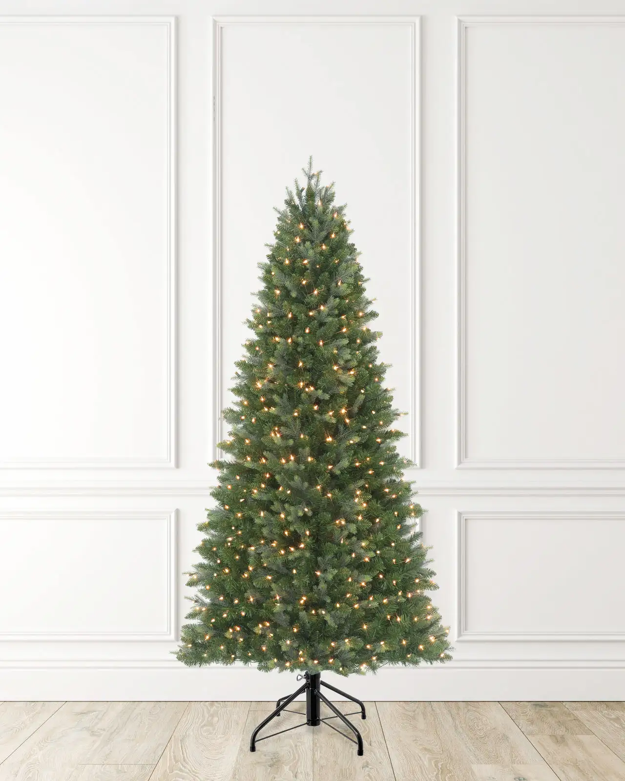 Pre-Lit Green Half Tree