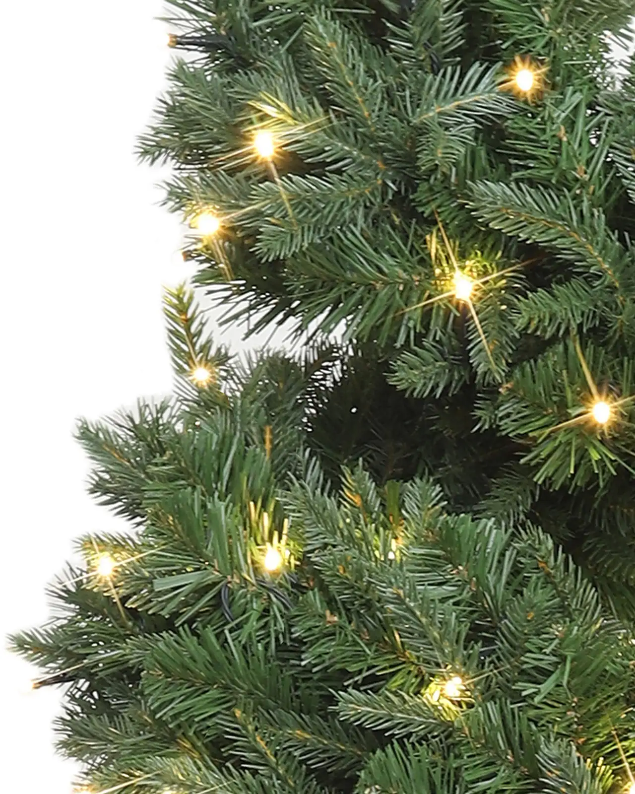 Pre-Lit Green Spiral Tree